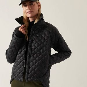 Athleta Whisper featherless puffer jacket. 1X. NWT